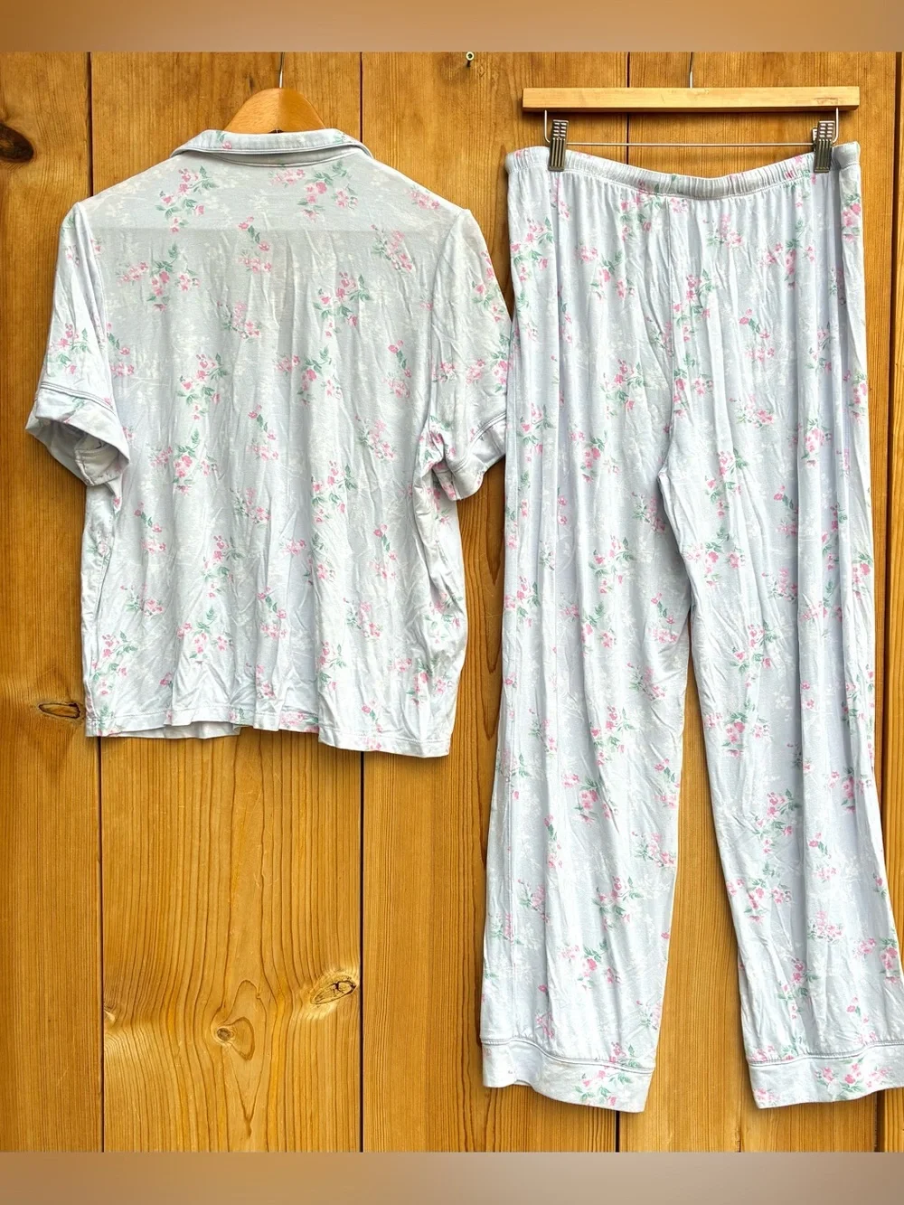 Rachel Ashwell Floral Pajama Set Sz Large